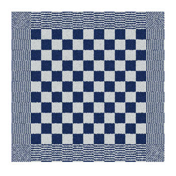 DDDDD Keukendoek Barbeque 50x55cm - blue - set van 6