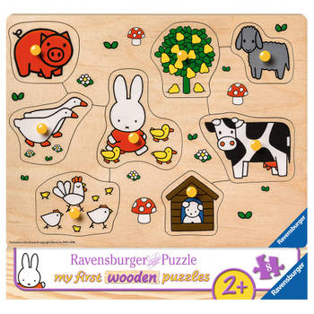Ravensburger Nijntje Houten Puzzel 8 pieces