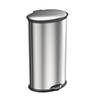 EKO - Ellipse pedaalemmer 30 liter, EKO - Stainless steel Plastic - mat RVS