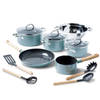 Greenpan Pannenset met Keukenhulpjes Mayflower - 5 delige set