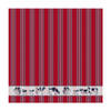 DDDDD Theedoek Friesian 60x65cm - red - set van 6