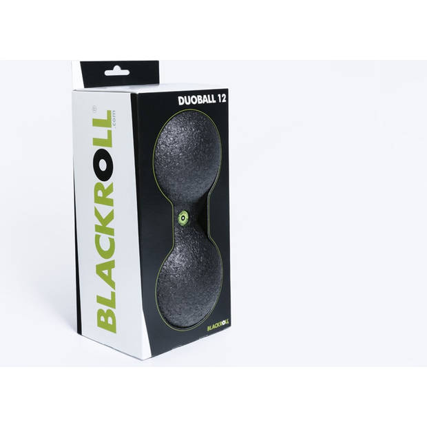 Blackroll Duoball - 12 cm - Zwart