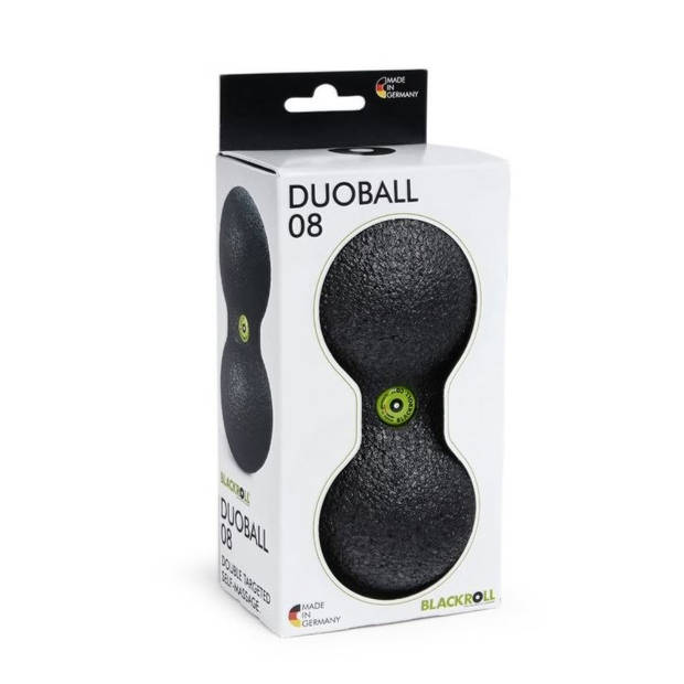 Blackroll Duoball - 8 cm - Zwart
