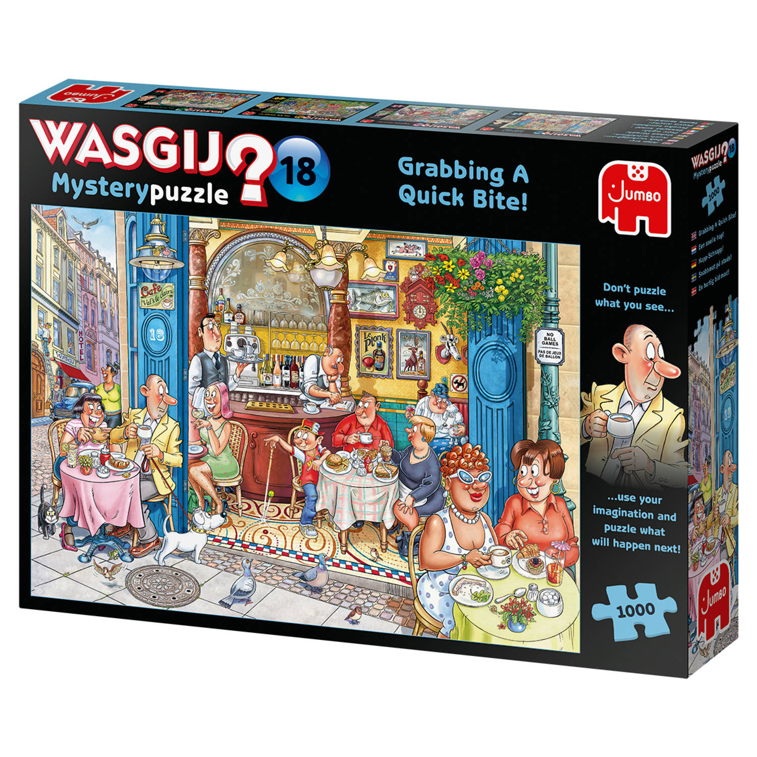 Jumbo legpuzzel Wasgij Mystery Puzzle 18 1000 stukjes