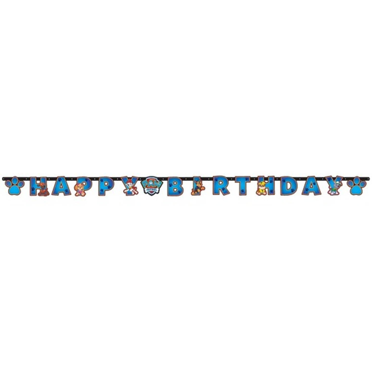 Nickelodeon slinger Paw Patrol 200 cm blauw