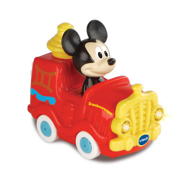 VTech Toet Toet auto: Disney Mickey Brandweerwagen 10 cm rood