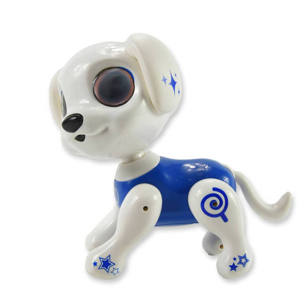 Gear2play interactieve robot Robo Smart Puppy 22 cm blauw