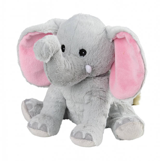 Warmies warmteknuffel olifant 29 cm grijs