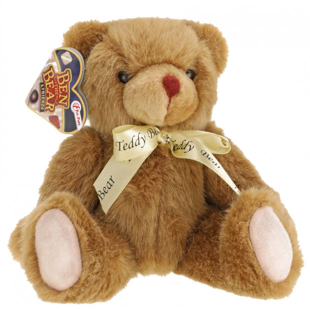 Toi-Toys knuffelbeer donkerbruin 25 cm