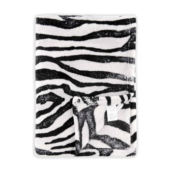 Zo! Home Plaid Zebra - Zwart/Wit