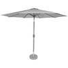 Kopu® Calma Parasol Rond 300 cm met Windvanger - Lichtgrijs