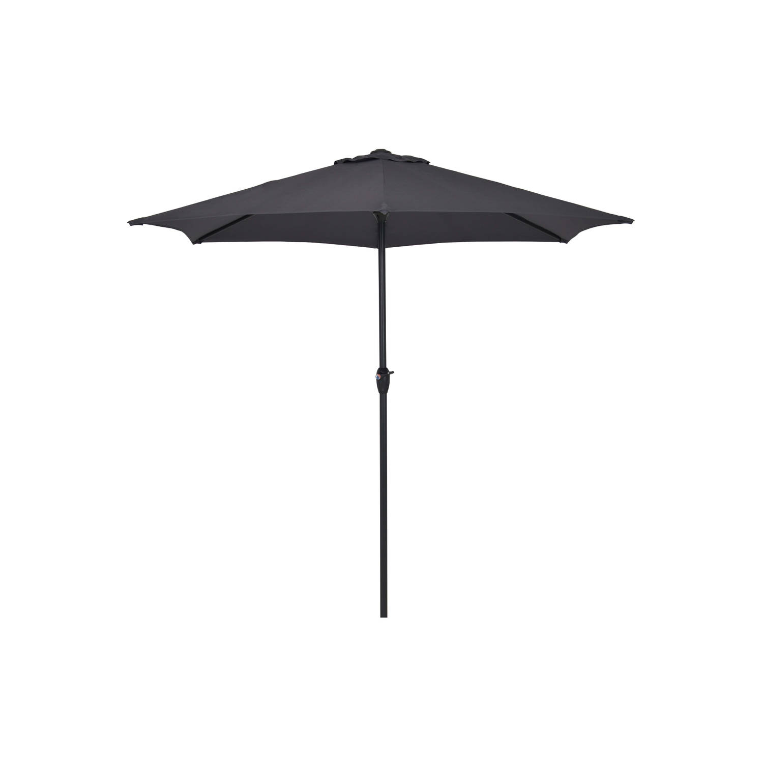 Vertrouwen op dood Nauw Royal Patio parasol Terni antraciet Ø250 | Blokker