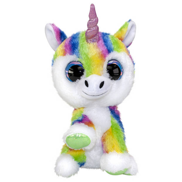 Lumo Stars knuffel eenhoorn Dream 24 cm multicolor