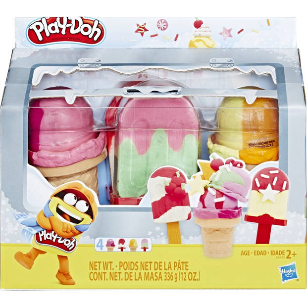 Play-Doh IJsjes vriezer 15 x 30 x 12,7 cm multicolor