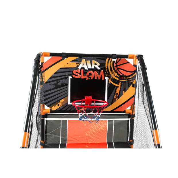 Eddy Toys basketbalset Air Slam 62 x 91 x 145 cm inc. 2 ballen