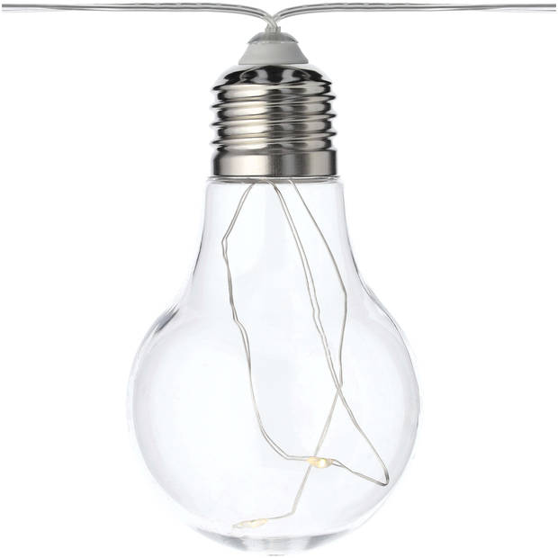 Blokker solar partylights - 10 lampjes - bulb verlichting