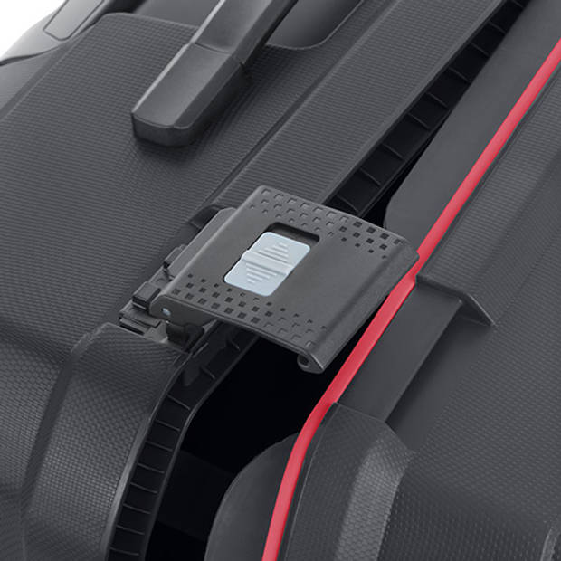 TravelZ Locker Reiskoffer – Oersterke en veilige TSA koffer 75cm – Vaste sloten en dubbele wielen - Zwart