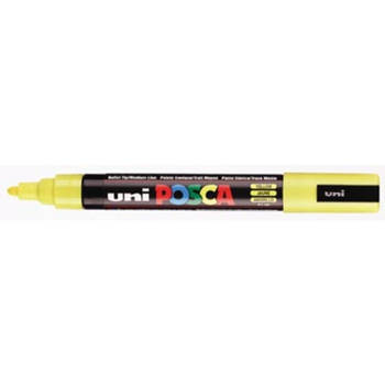 uni-ball Paint Marker op waterbasis Posca PC-5M geel