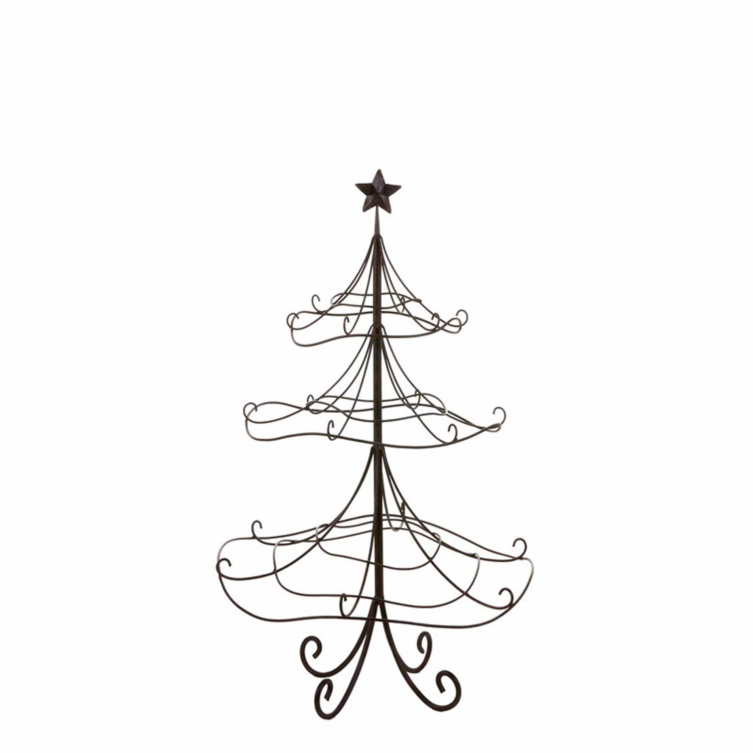 Kerstboom Metaaldraad Bruin 96cm