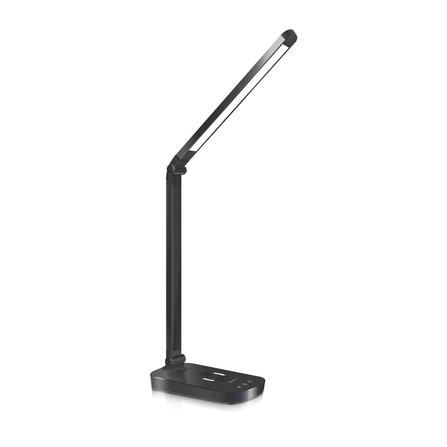 selecteer Modieus Behandeling Aigostar Owen LED bureaulamp - Qi draadloos opladen - Tafellamp - Dimbaar –  Opvouwbaar – Smart Touch- Zwart | Blokker
