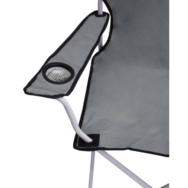 Blokker campingstoel Mellum - lichtgrijs