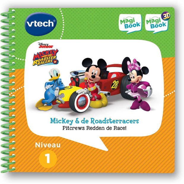 VTech activiteitenboek MagiBook - Mickey & The Roadster Racers