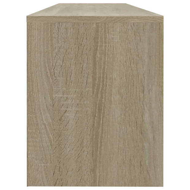 vidaXL Tv-meubel 120x30x37,5 cm bewerkt hout sonoma eikenkleurig