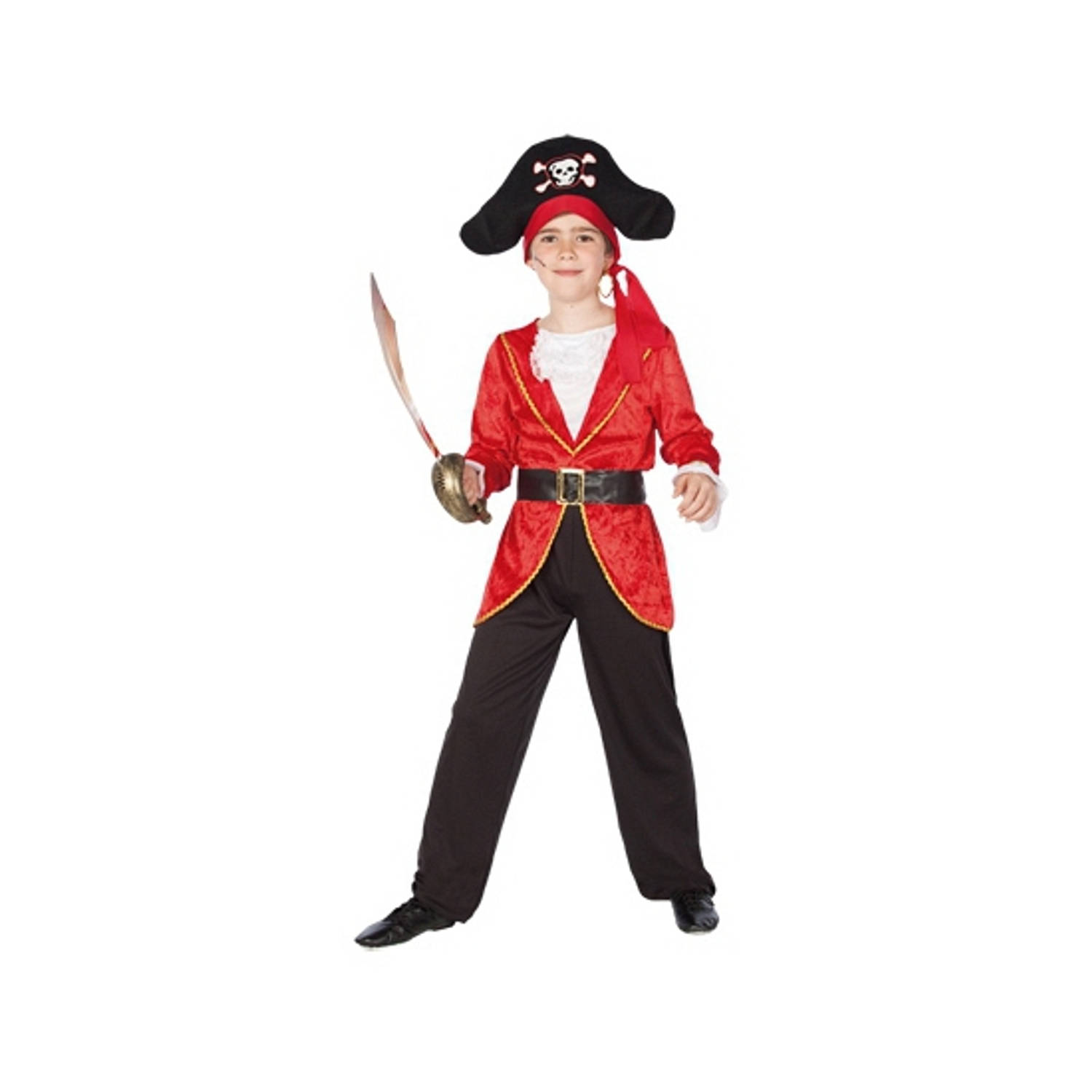 Piraten jongen 10-12 jaar (130-140cm)