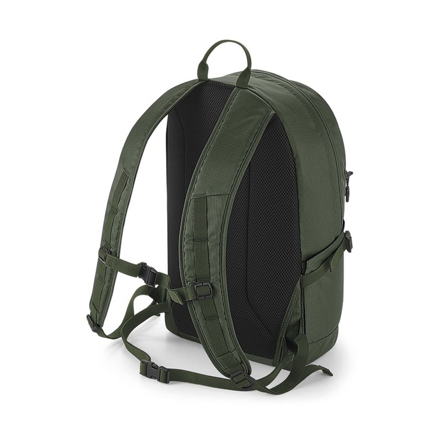 vezel Mount Bank pint Olijf groene rugzak/rugtas voor wandelaars/backpackers 20 liter - Rugzak |  Blokker