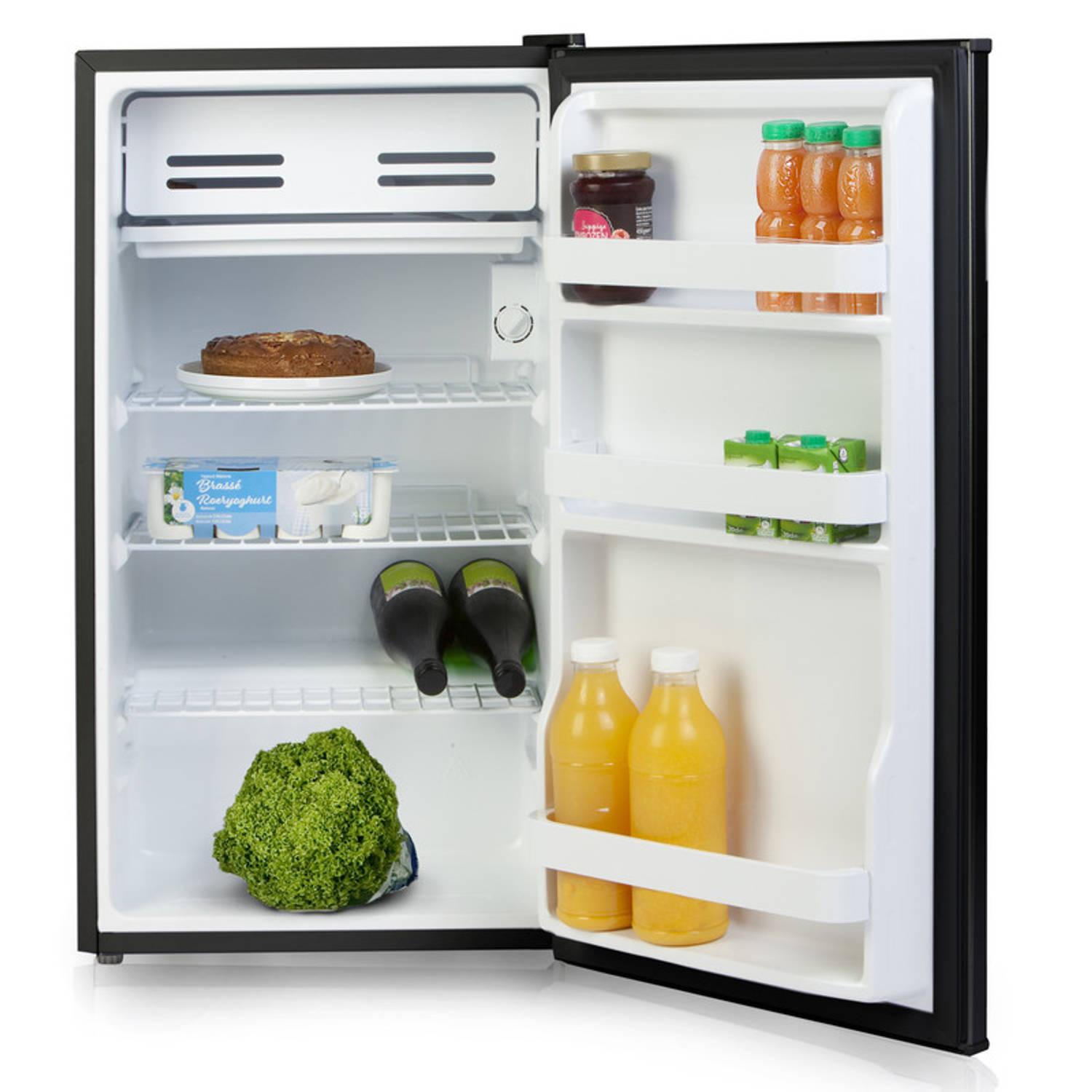 Ongemak Overeenkomend Lounge Primo PR101FR Tafelmodel koelkast met extra koelvak - 93L - A+/F - Zwart |  Blokker