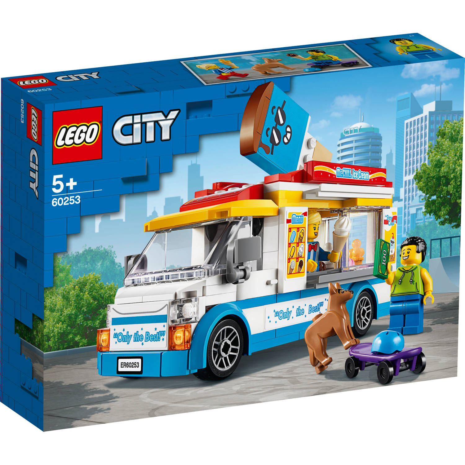 ik ben verdwaald Vertrouwen op stuk LEGO City ijswagen 60253 | Blokker