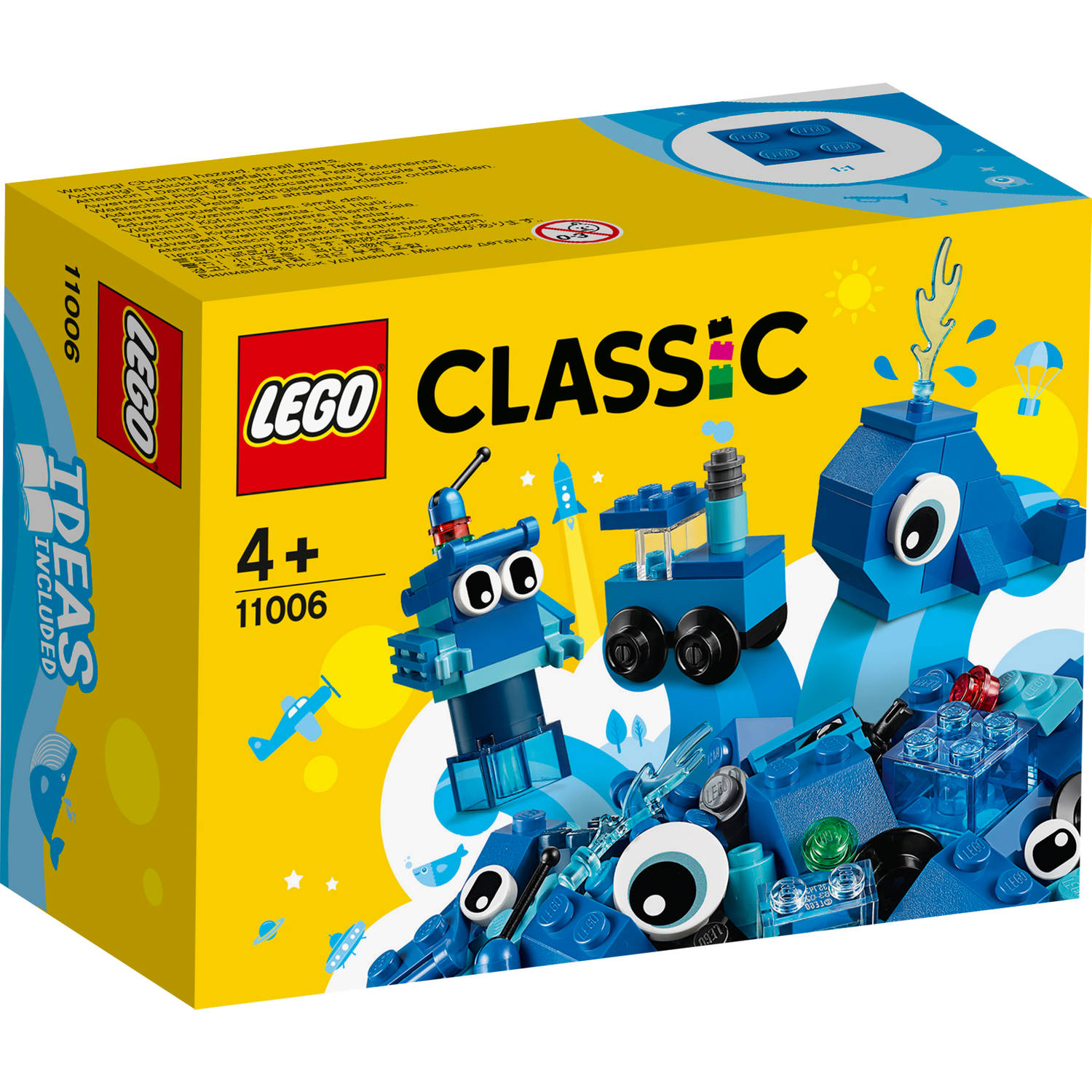 LEGO Classic Creatieve Blauwe Stenen - 11006
