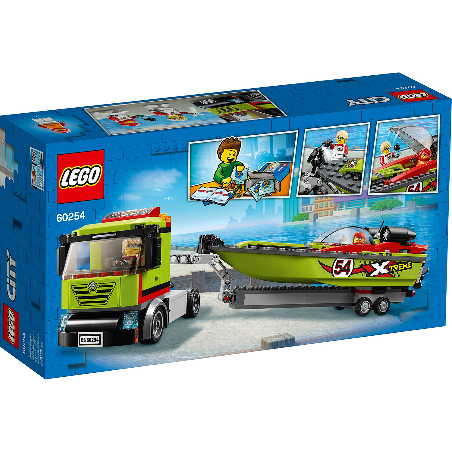 LEGO City Raceboottransport - 60254