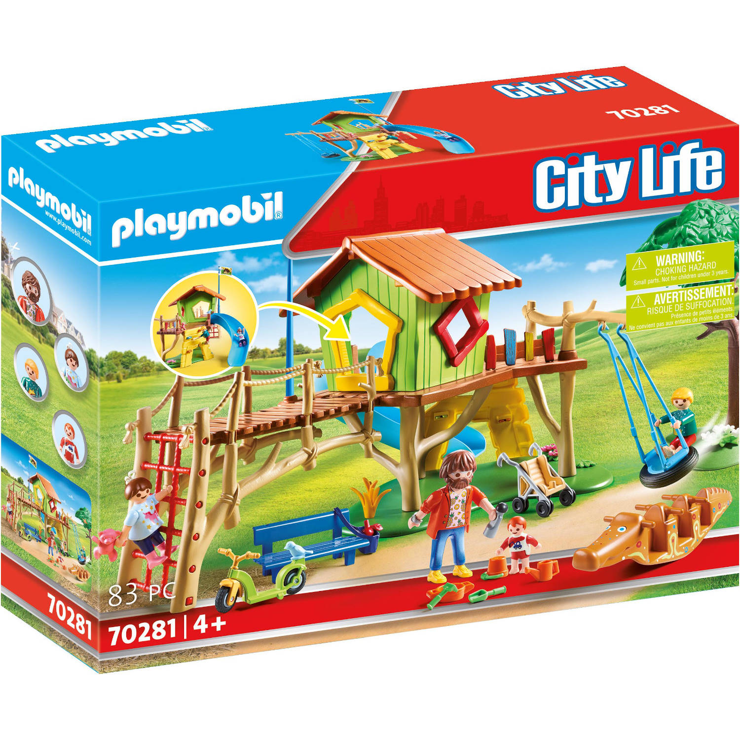 Playmobil 70281 Avontuurlijke Speeltuin (4370281)
