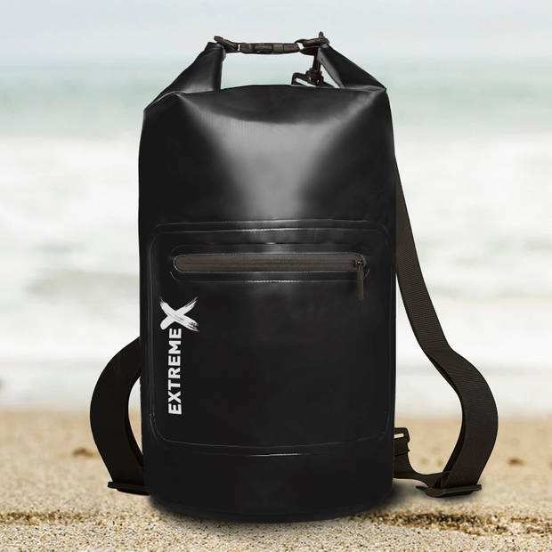 VIZU ExtremeX Dry bag - Waterproof tas 20l - Zwart