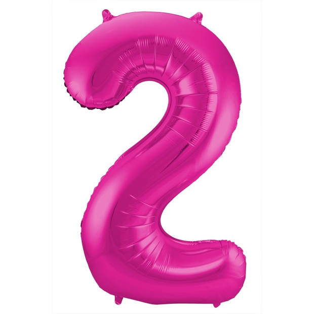 21 jaar leeftijd helium/folie ballonnen roze feestversiering - Ballonnen