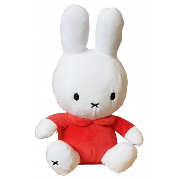 Pluche wit/oranje Nijntje knuffel 25 cm baby speelgoed - Knuffel huisdieren