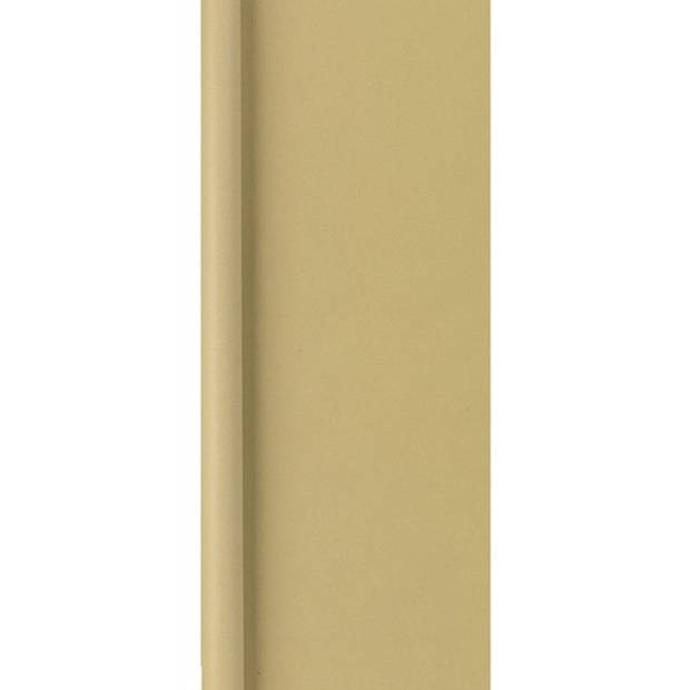 2x Verjaardag kadopapier bruin 500 x 70 cm kraftpapier - Cadeaupapier