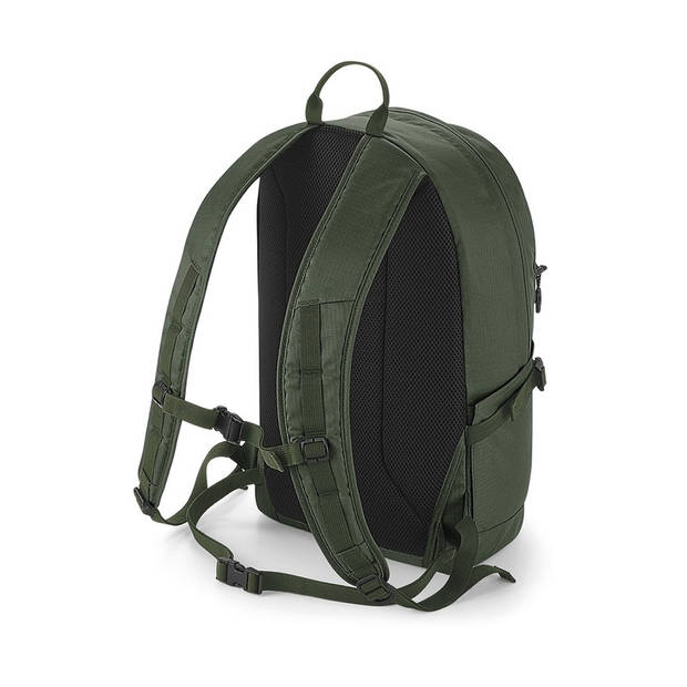 Olijf groene rugtas voor wandelaars/backpackers 20 liter - Rugzak