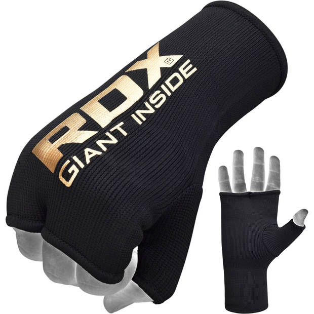 RDX Sports Hosiery Inner - Binnenhandschoenen - Blauw- Maat: M - Leer