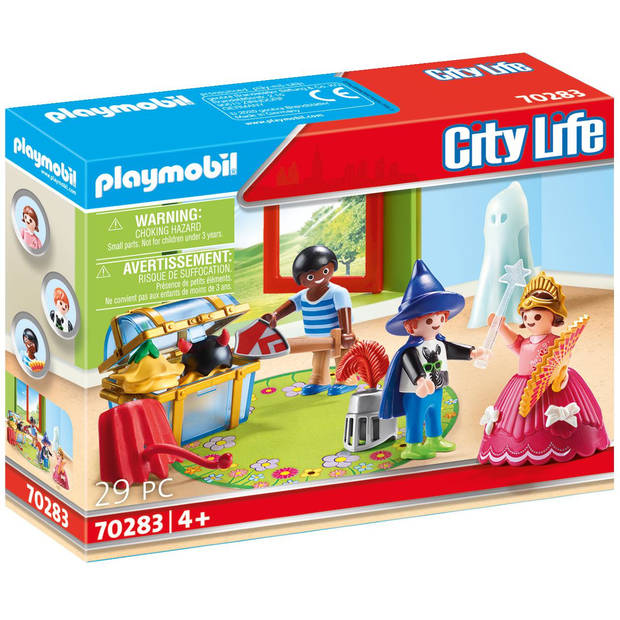 Playmobil City Life - Kinderen met verkleedkoffer 70283