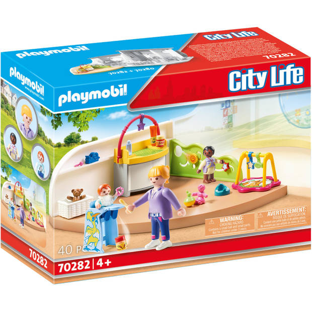 PLAYMOBIL City Life peutergroep 70282