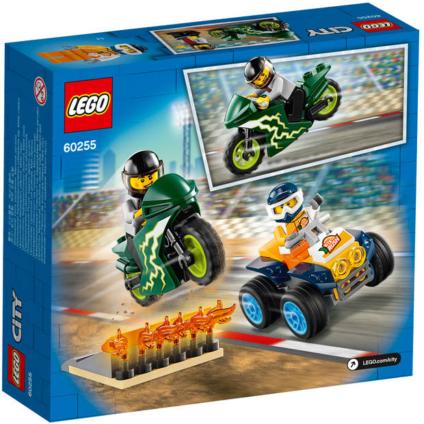 LEGO City turbo wheels stuntteam 60255