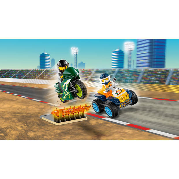 LEGO City turbo wheels stuntteam 60255
