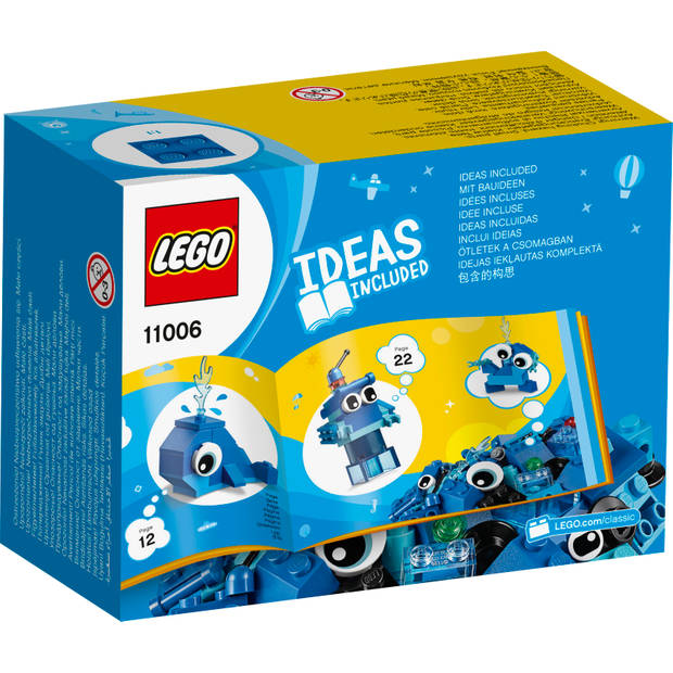 LEGO Classic blauwe stenen 11006