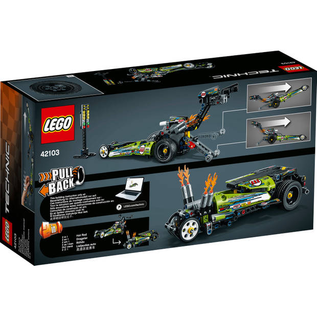 LEGO Technic dragster 42103