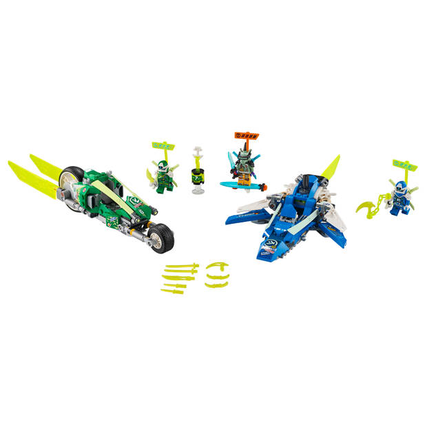 LEGO Ninjago Jay en Lloyd's racers 71709