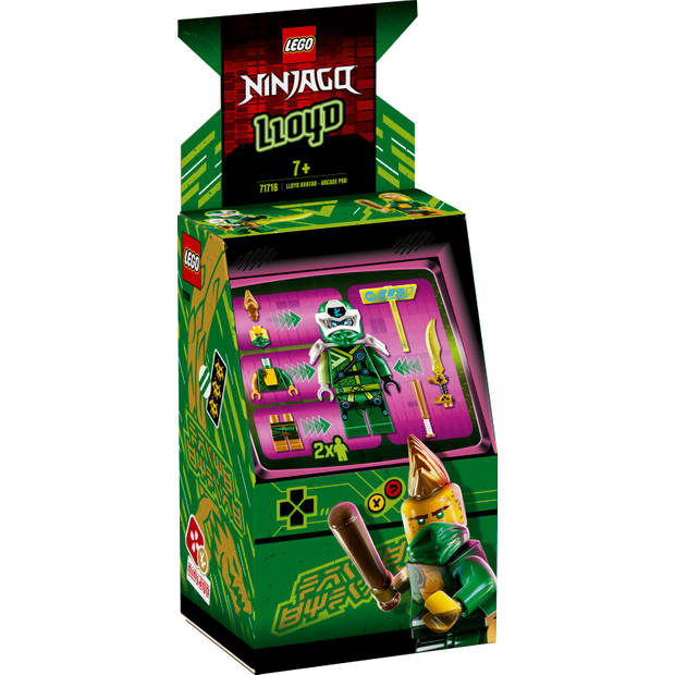 LEGO Ninjago Lloyd avatar arcade pod 71716