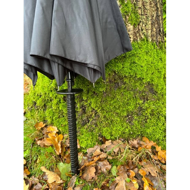 United Entertainment paraplu Samurai 103 x 98 cm nylon zwart