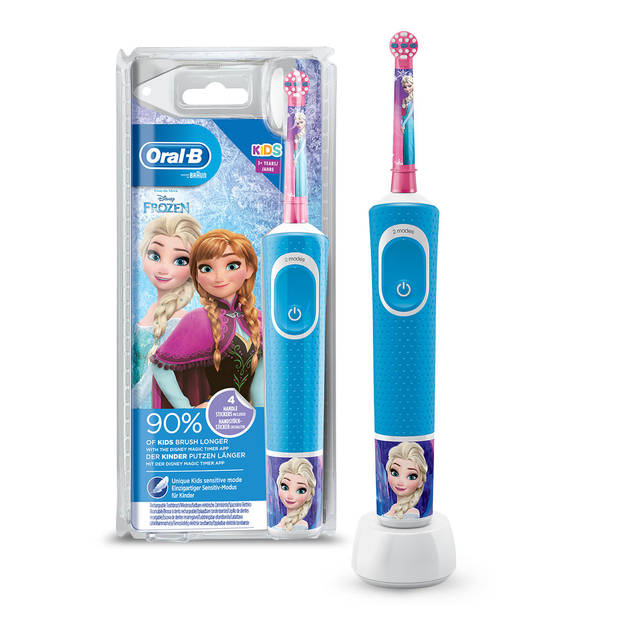 Oral-B elektrische tandenborstel Kids Frozen - 2 poetsstanden